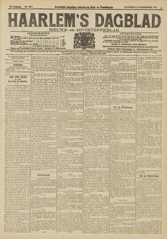 Haarlem's Dagblad 1909-09-23