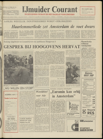 IJmuider Courant 1973-02-26