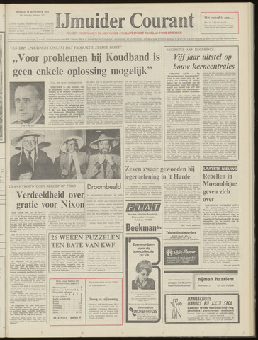 IJmuider Courant 1974-09-10