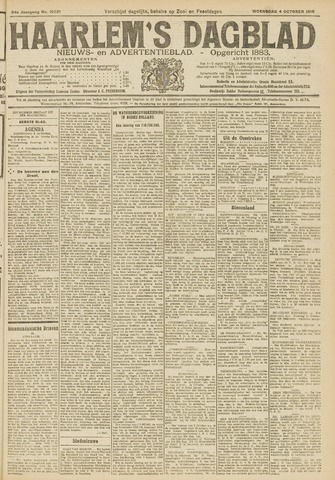 Haarlem's Dagblad 1916-10-04