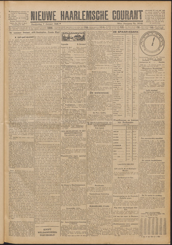 Nieuwe Haarlemsche Courant 1926-01-07