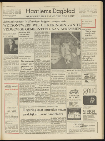Haarlem's Dagblad 1970-07-21