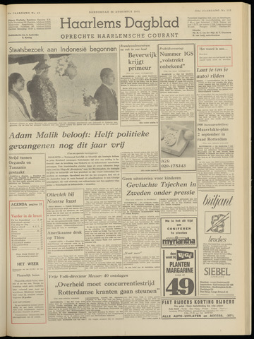 Haarlem's Dagblad 1971-08-26