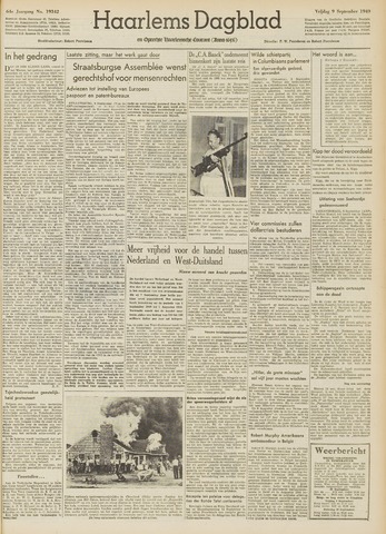 Haarlem's Dagblad 1949-09-09