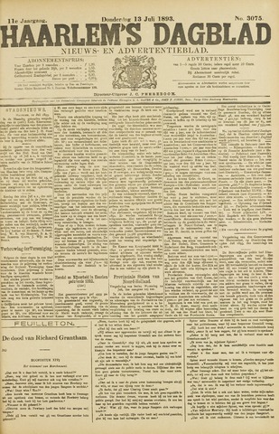 Haarlem's Dagblad 1893-07-13
