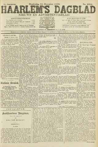 Haarlem's Dagblad 1890-12-11