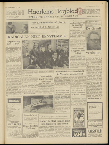 Haarlem's Dagblad 1968-02-27