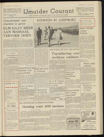 IJmuider Courant 1971-07-07