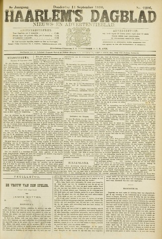 Haarlem's Dagblad 1890-09-11