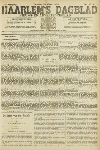 Haarlem's Dagblad 1891-03-28
