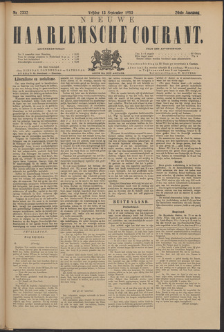 Nieuwe Haarlemsche Courant 1895-09-13