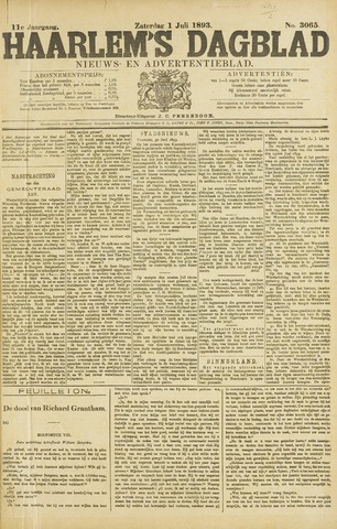 Haarlem's Dagblad 1893-07-01