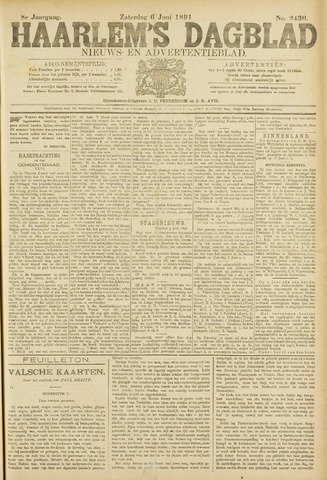 Haarlem's Dagblad 1891-06-06