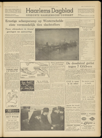 Haarlem's Dagblad 1963-02-26