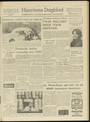 Haarlem's Dagblad 1969-02-17
