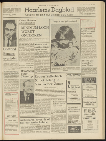 Haarlem's Dagblad 1971-12-22