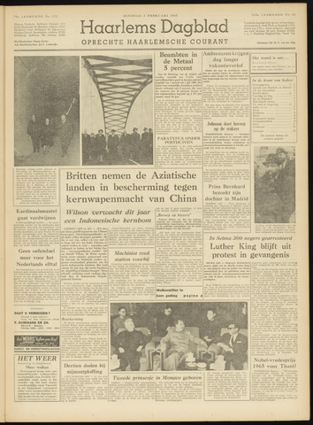 Haarlem's Dagblad 1965-02-02