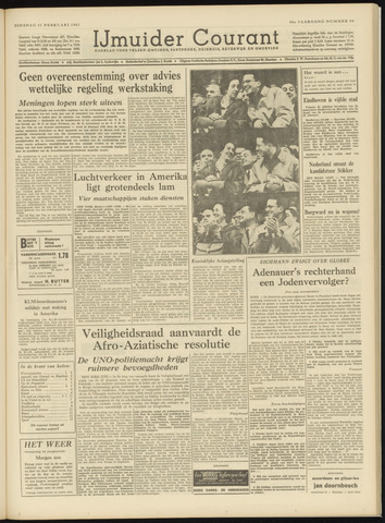 IJmuider Courant 1961-02-21