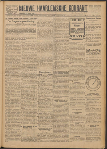 Nieuwe Haarlemsche Courant 1926-03-11