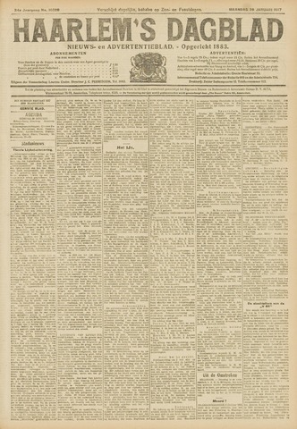 Haarlem's Dagblad 1917-01-29