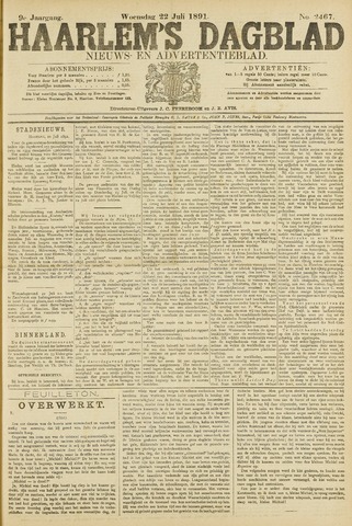 Haarlem's Dagblad 1891-07-22