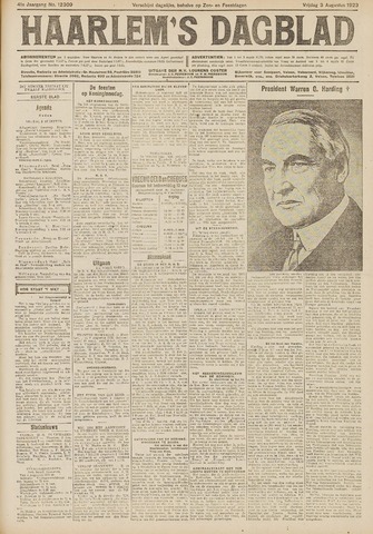 Haarlem's Dagblad 1923-08-03