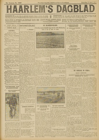Haarlem's Dagblad 1927-04-09
