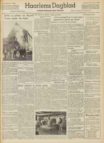 Haarlem's Dagblad 1949-11-19