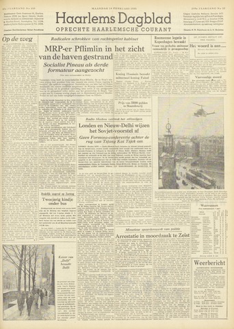 Haarlem's Dagblad 1955-02-14