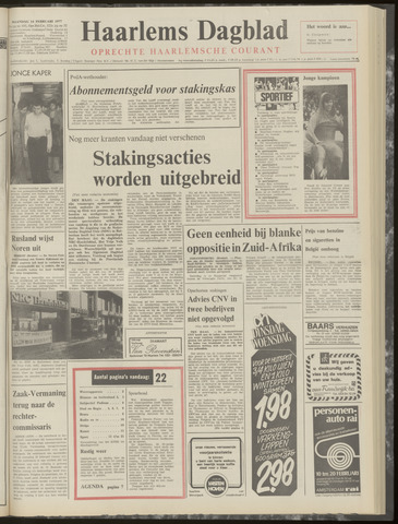 Haarlem's Dagblad 1977-02-14