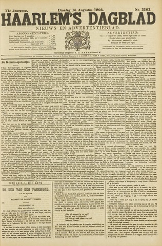 Haarlem's Dagblad 1893-08-15