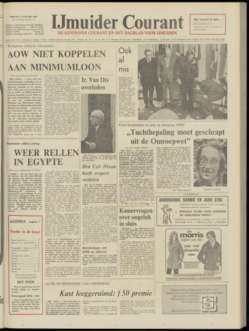 IJmuider Courant 1973-01-05