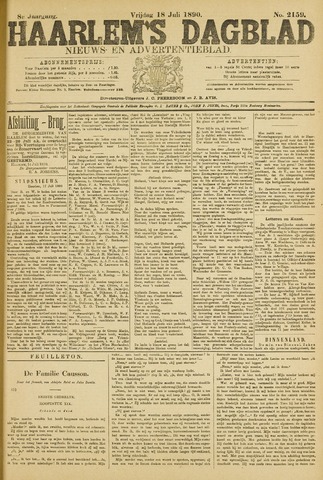 Haarlem's Dagblad 1890-07-18