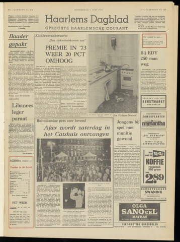 Haarlem's Dagblad 1972-06-01