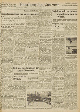 Haarlemsche Courant 1942-09-28