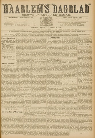 Haarlem's Dagblad 1898-03-29