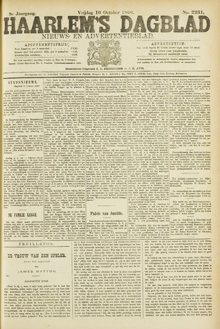 Haarlem's Dagblad 1890-10-10