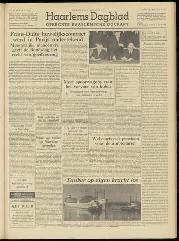 Haarlem's Dagblad 1963-01-23