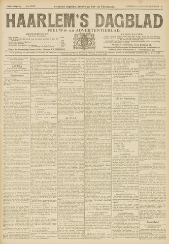 Haarlem's Dagblad 1910-11-01