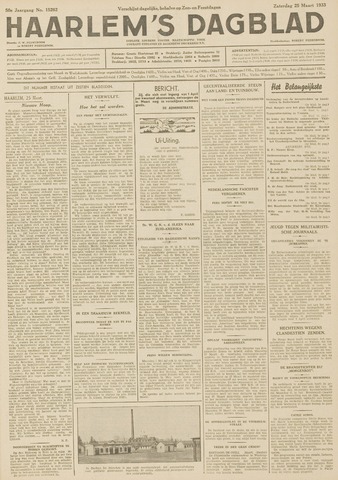 Haarlem's Dagblad 1933-03-25