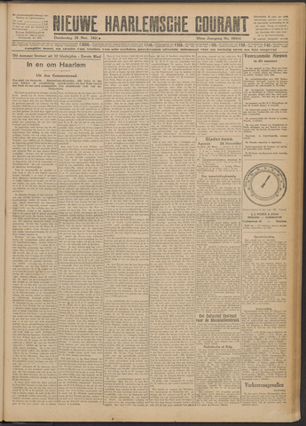 Nieuwe Haarlemsche Courant 1926-11-25