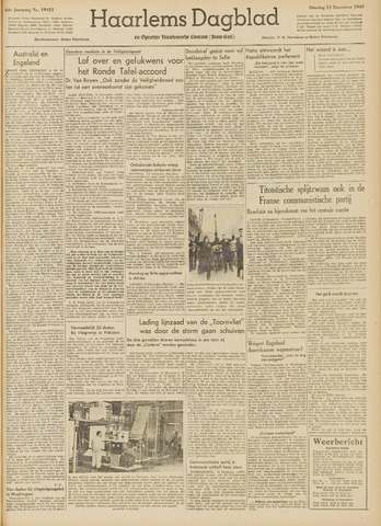 Haarlem's Dagblad 1949-12-13