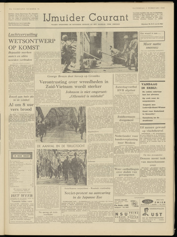IJmuider Courant 1968-02-03