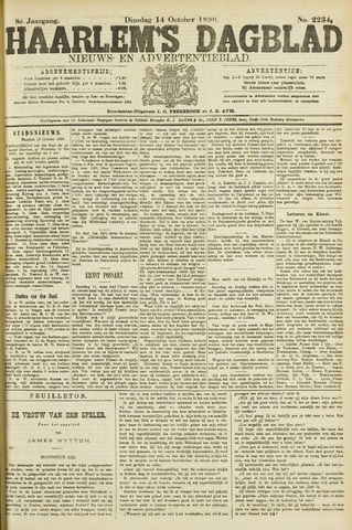 Haarlem's Dagblad 1890-10-14