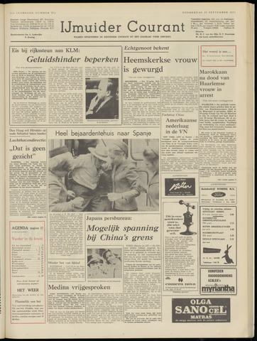 IJmuider Courant 1971-09-23