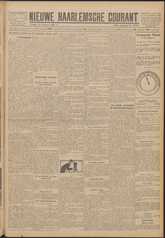 Nieuwe Haarlemsche Courant 1926-02-19