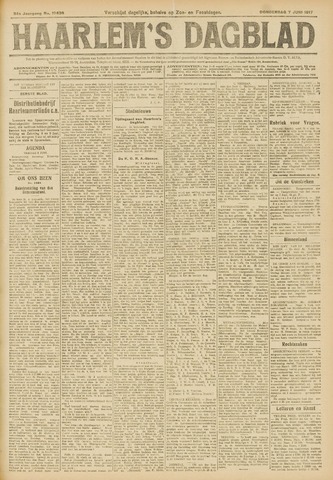 Haarlem's Dagblad 1917-06-07