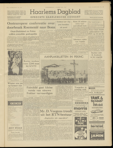 Haarlem's Dagblad 1967-02-02
