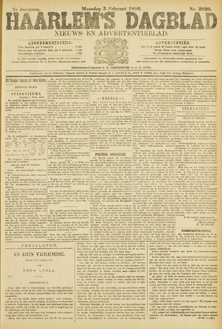 Haarlem's Dagblad 1890-02-03