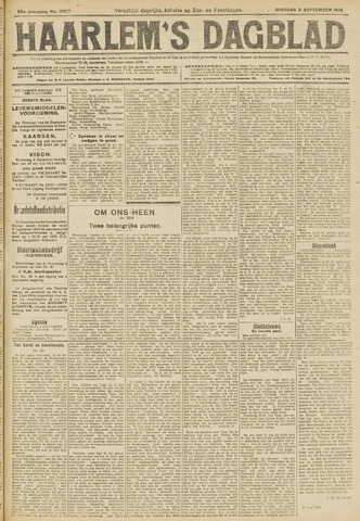 Haarlem's Dagblad 1918-09-03